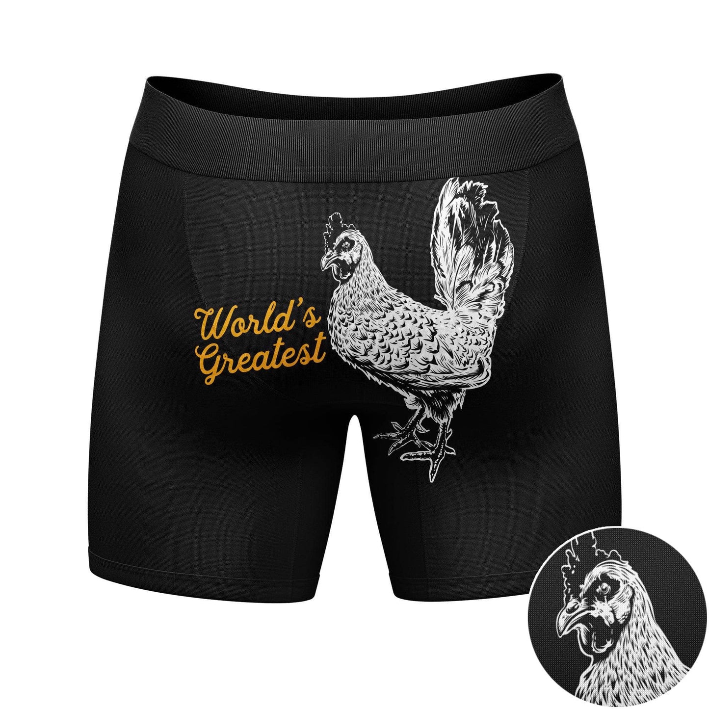 World's Greatest Cock Animal Graphic Briefs Underwear