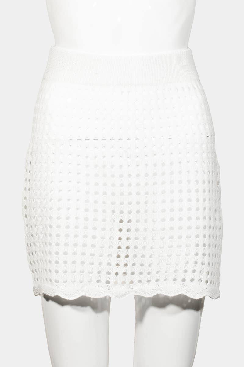 Crochet Skirt Cover Up