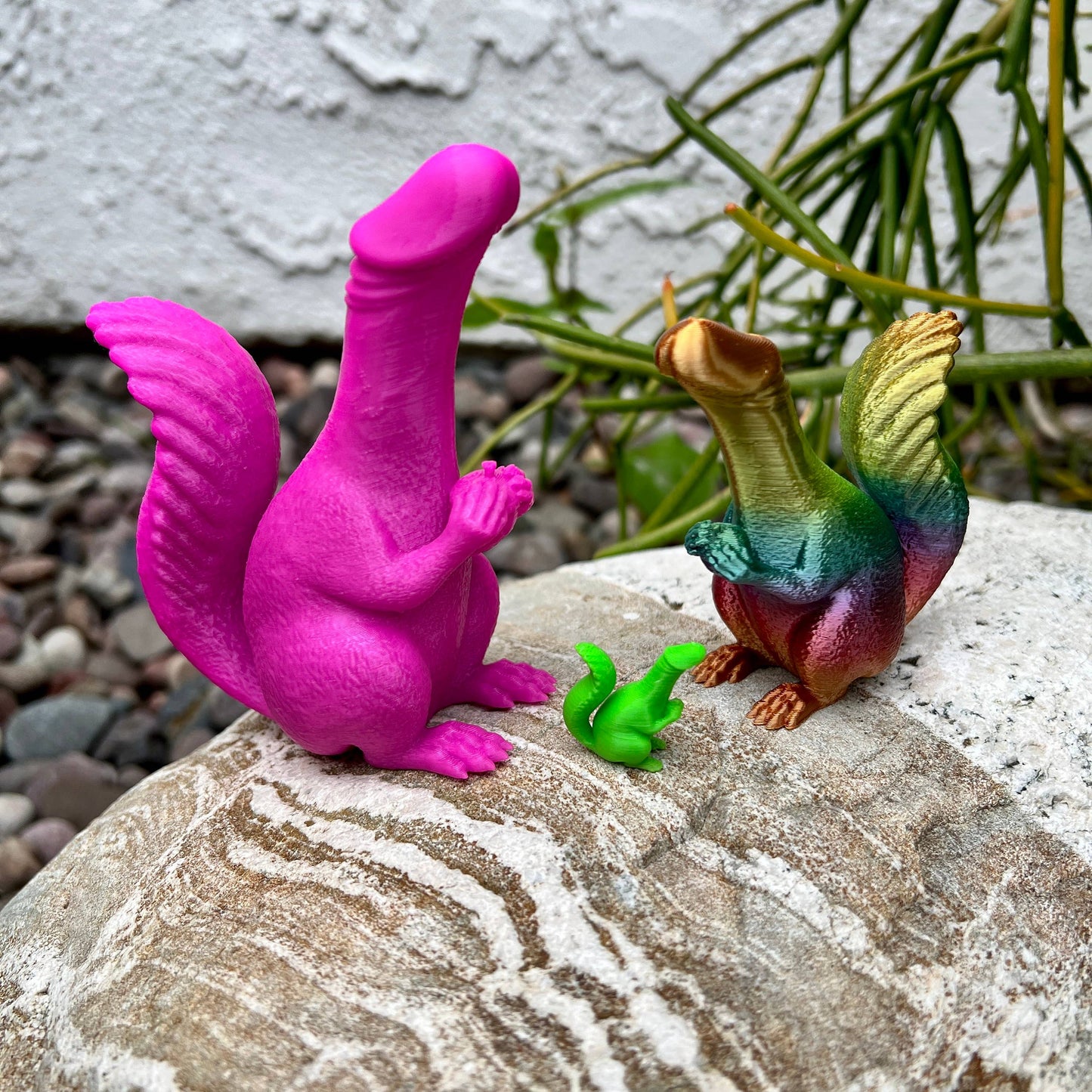 Dickhead Squirrel Holding His Nut Adult Dick Unicorn