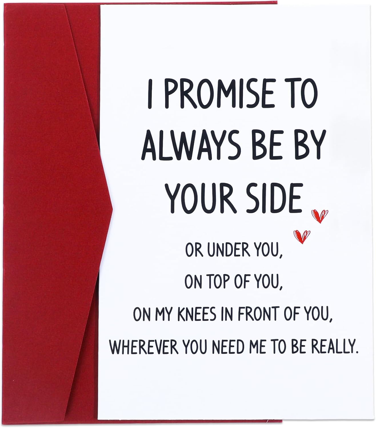 I promise to always be by your side- greeting card