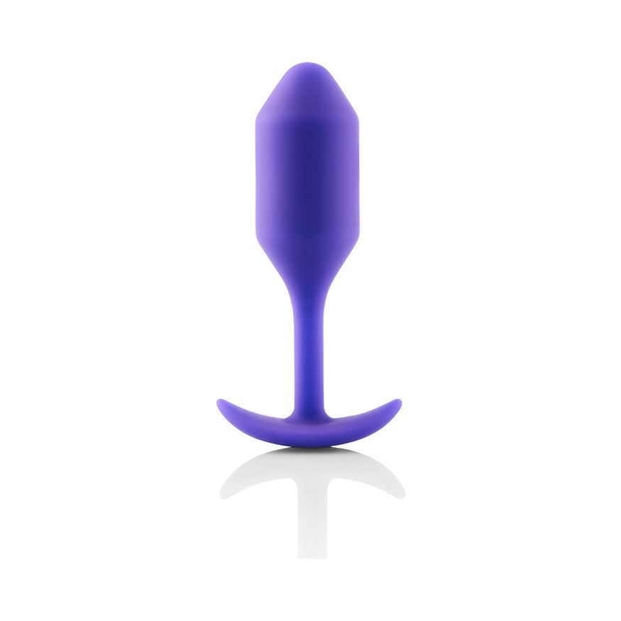 b-Vibe Snug Plug 2 Weighted Silicone Anal Plug