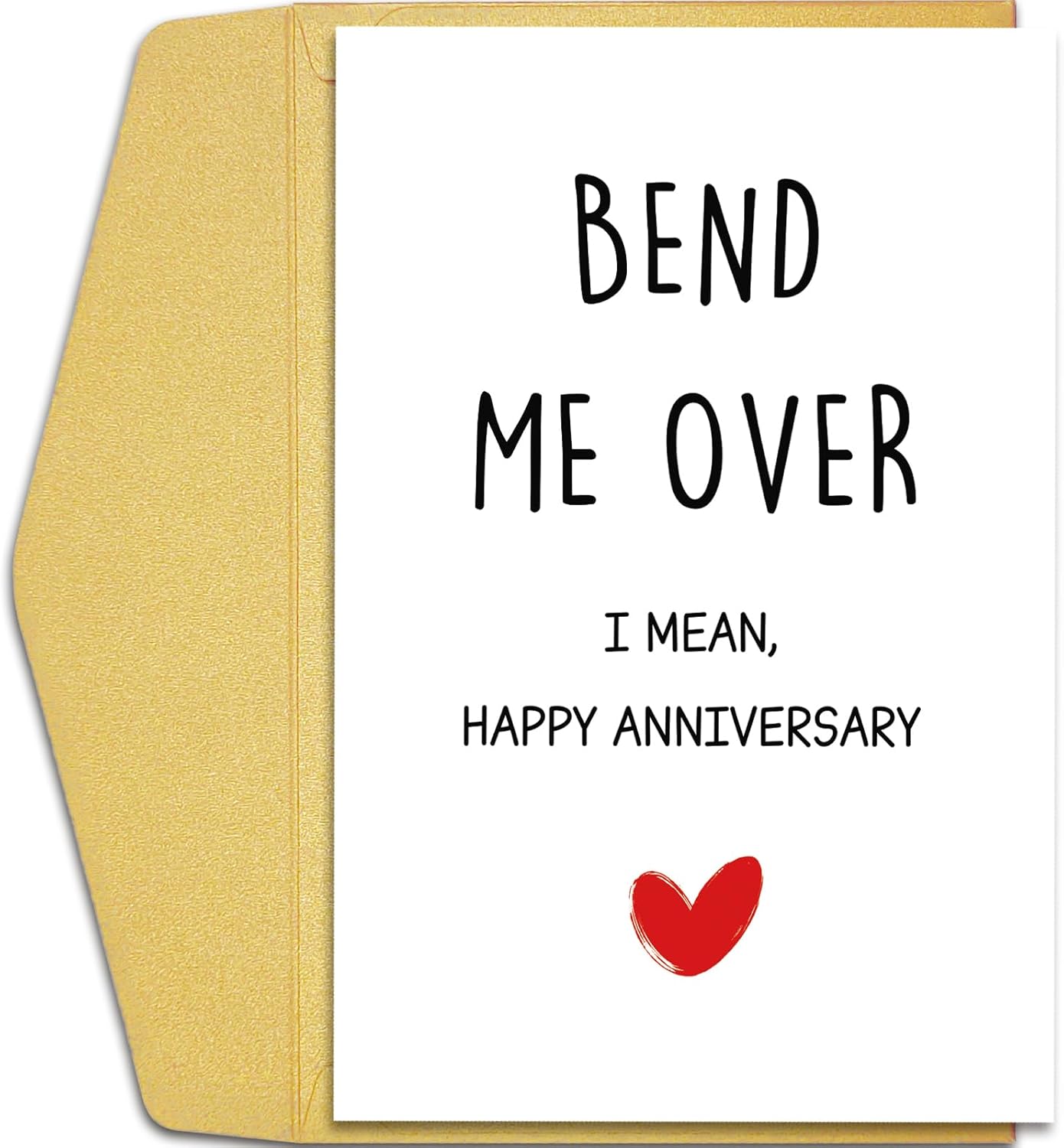 Bend me over- greeting card