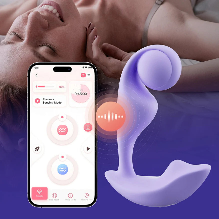 Trill Wearable Dual Vibrator - Lavender