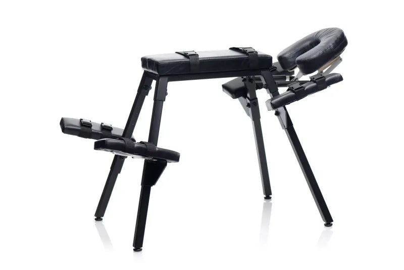 Master Series Ultimate Obedience Chair with Sex Machine