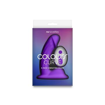 Colours Curve Vibrating 5" Dildo