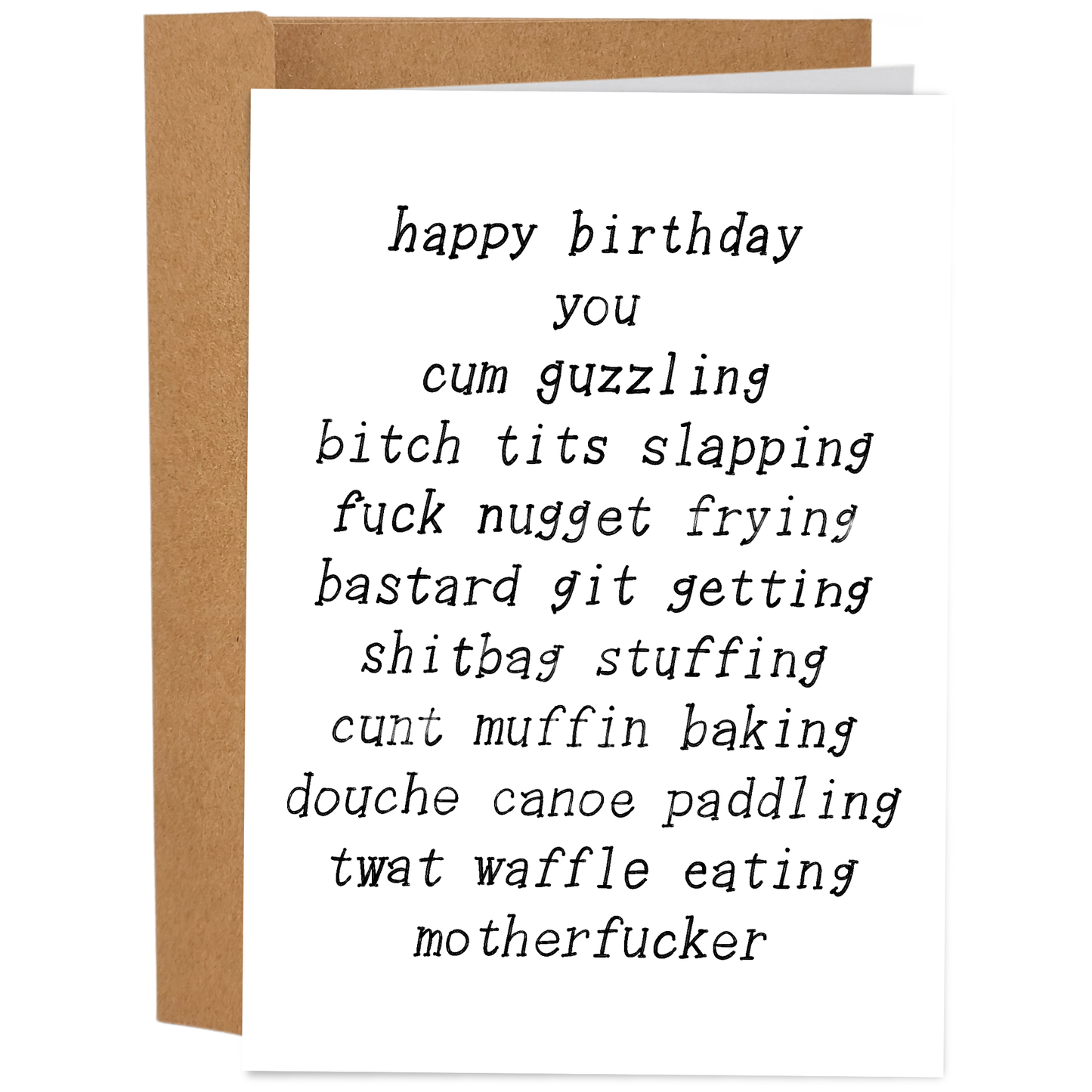 The Worst Card Ever - Funny Birthday Card