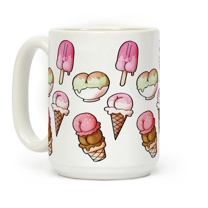 Ice Cream Butts Coffee Mug