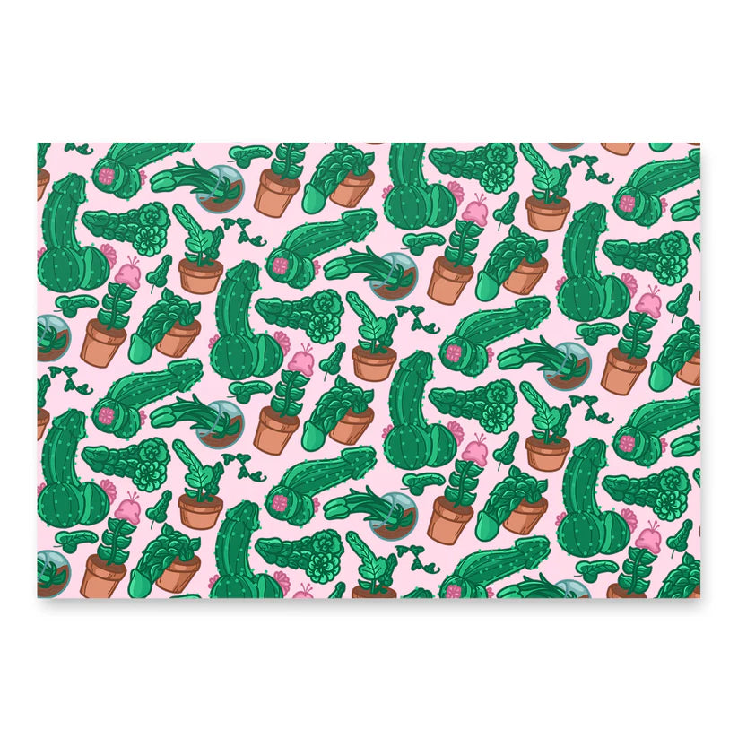 NSFW Pattern Wrapping Paper Sheets