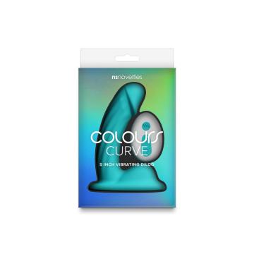 Colours Curve Vibrating 5" Dildo