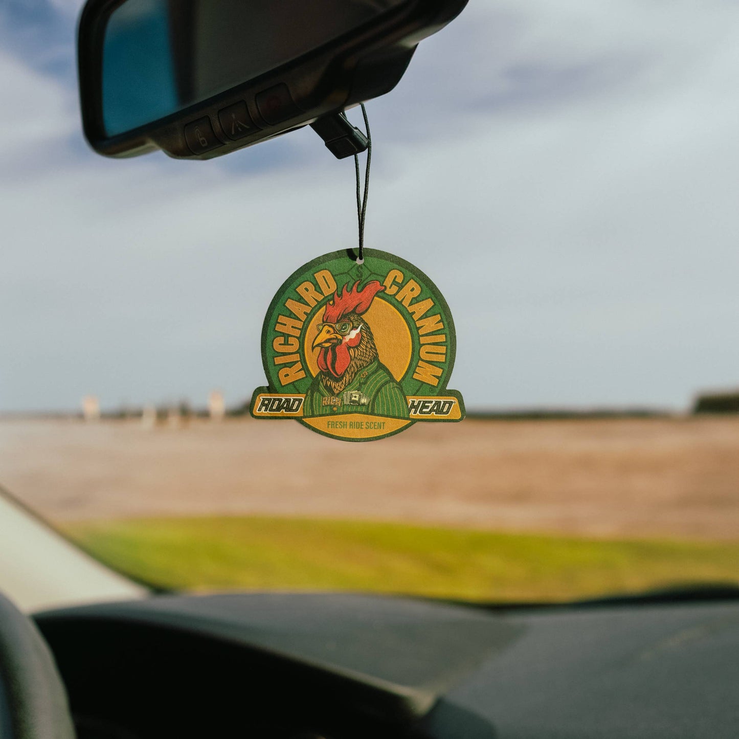 Road Head Car Air Fresheners - Richard Cranium "Fresh Ride"