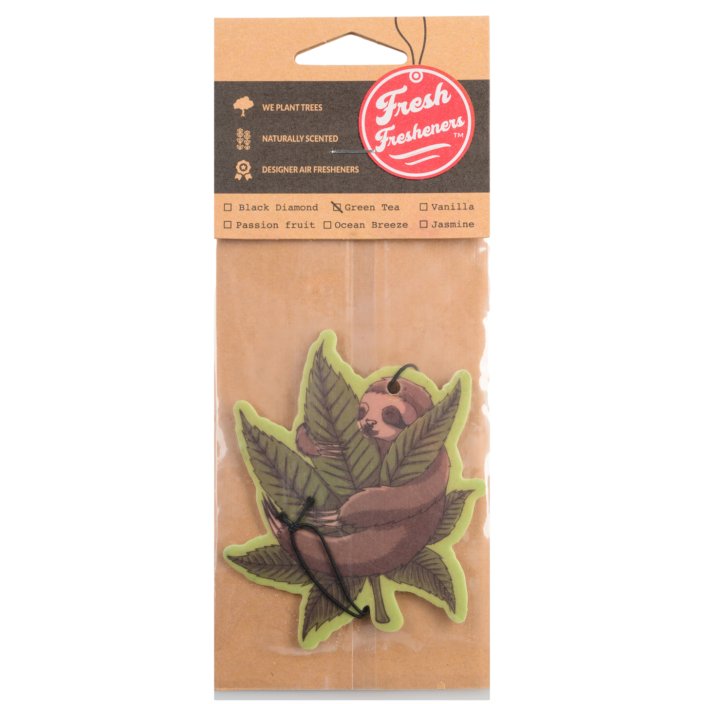 Weed Sloth Air Freshener