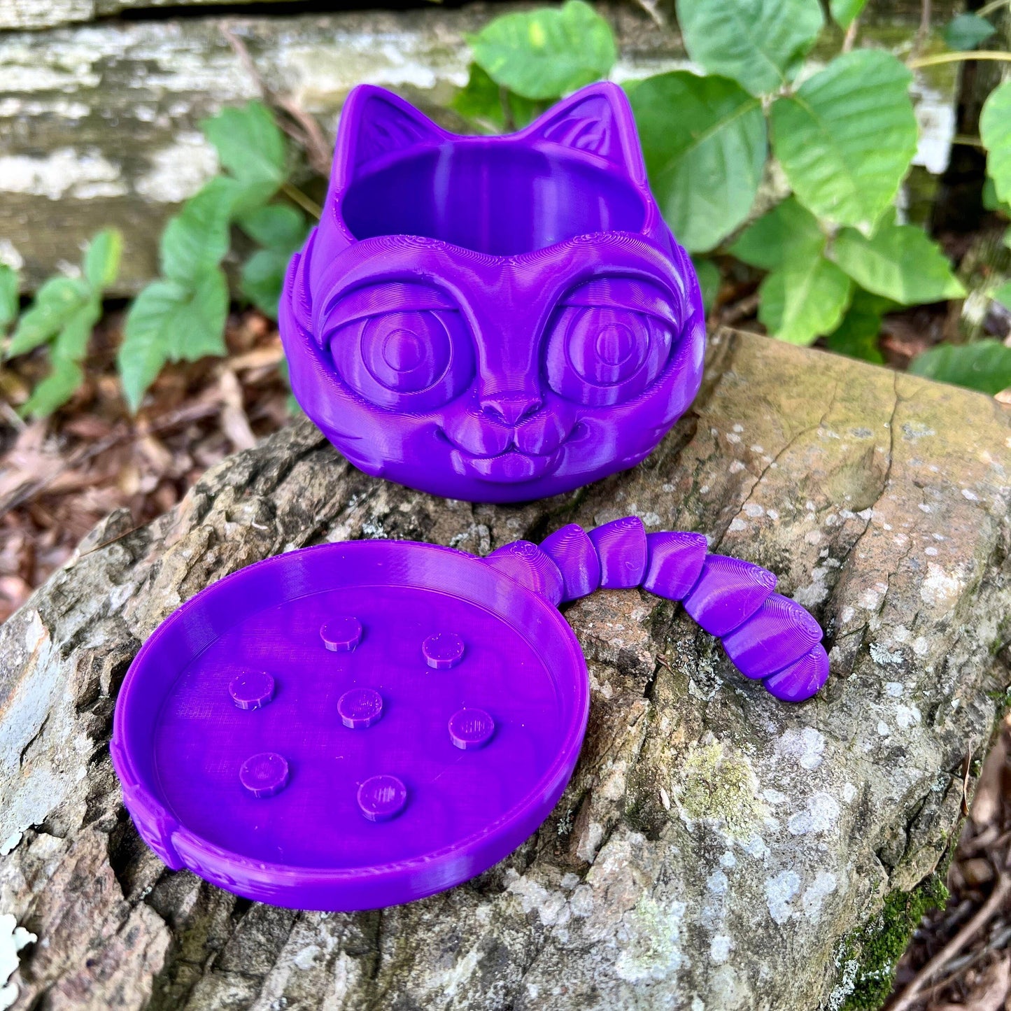 Cute Kitty Cat Planter Pot & Drainage
