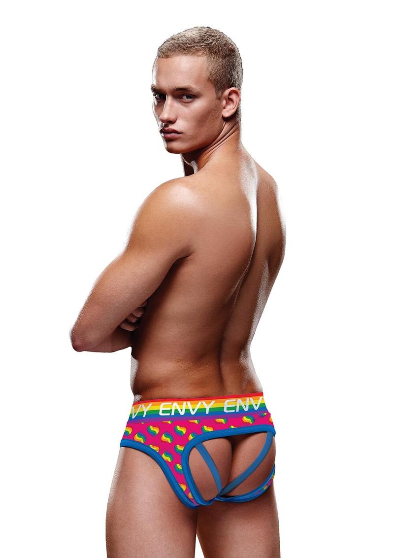 RAINBOW HEARTS BUBBLE JOCK