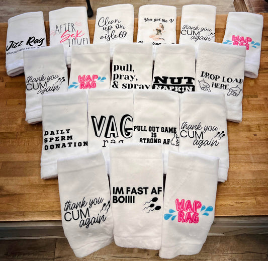 S*X TOWEL - NAUGHTY TOWEL - AFTER DARK - GAG GIFT