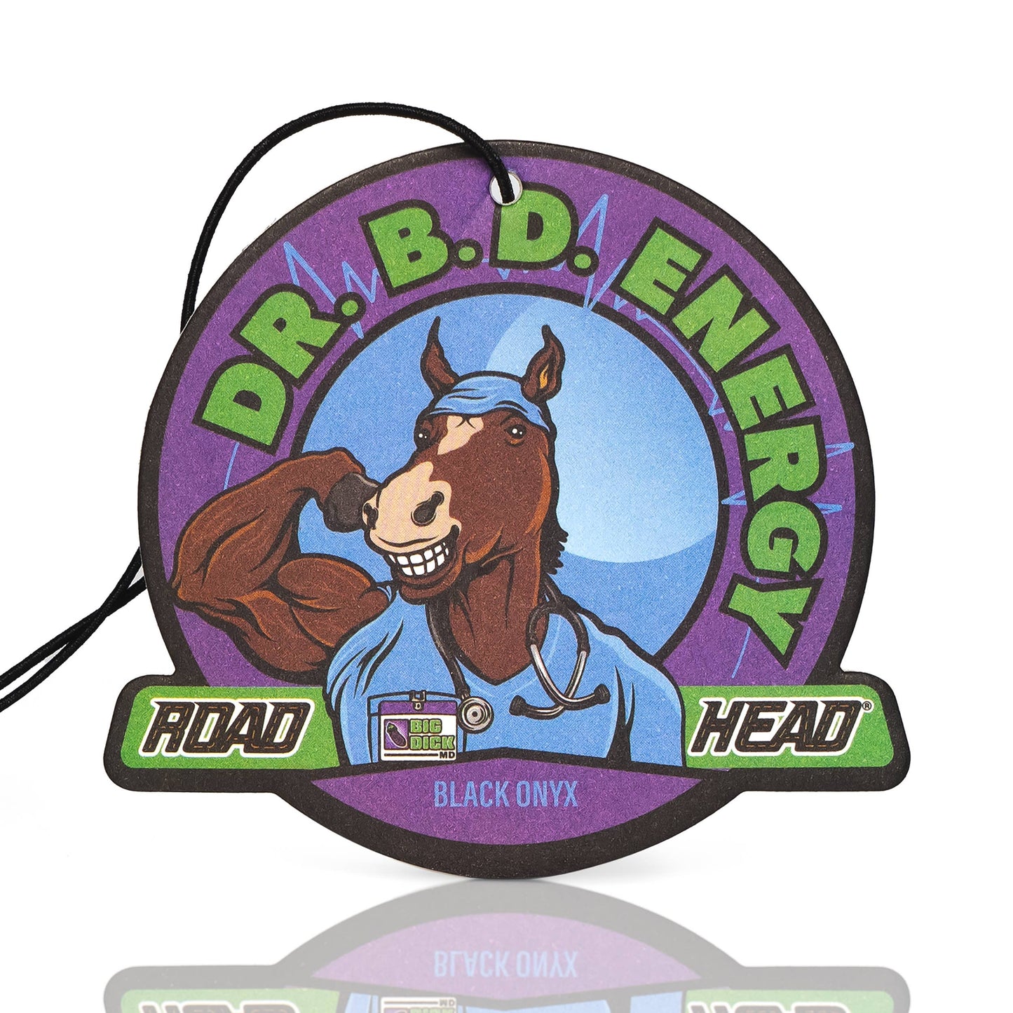 Road Head Car Air Fresheners - Dr. BD Energy "Black Onyx"