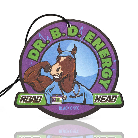 Road Head Car Air Fresheners - Dr. BD Energy "Black Onyx"