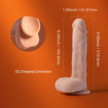 Paxton-App Controlled 8.5" Realistic Penetrator Dildo