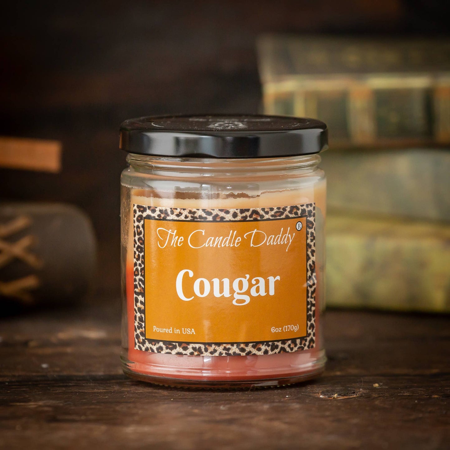 Cougar Jar Candle - Funny one of a kind- NEW