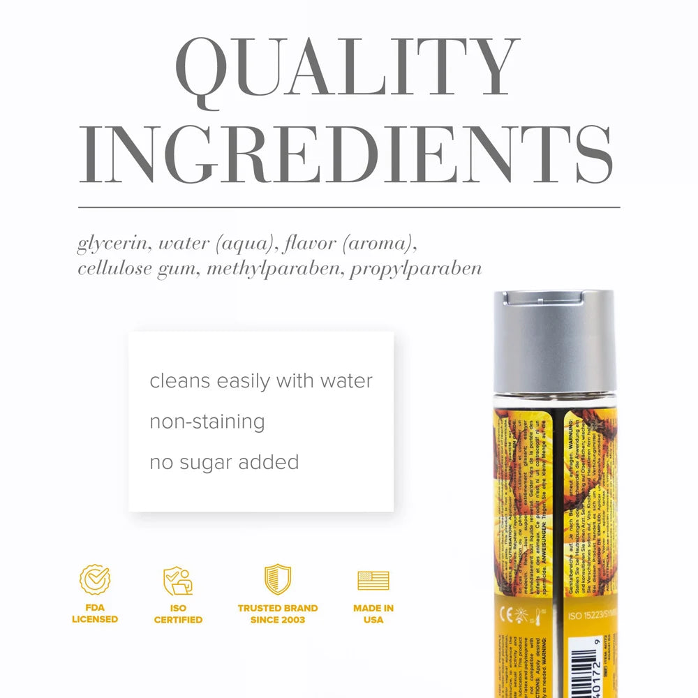 JO H2O  Flavored Water-Based Lubricant 4oz