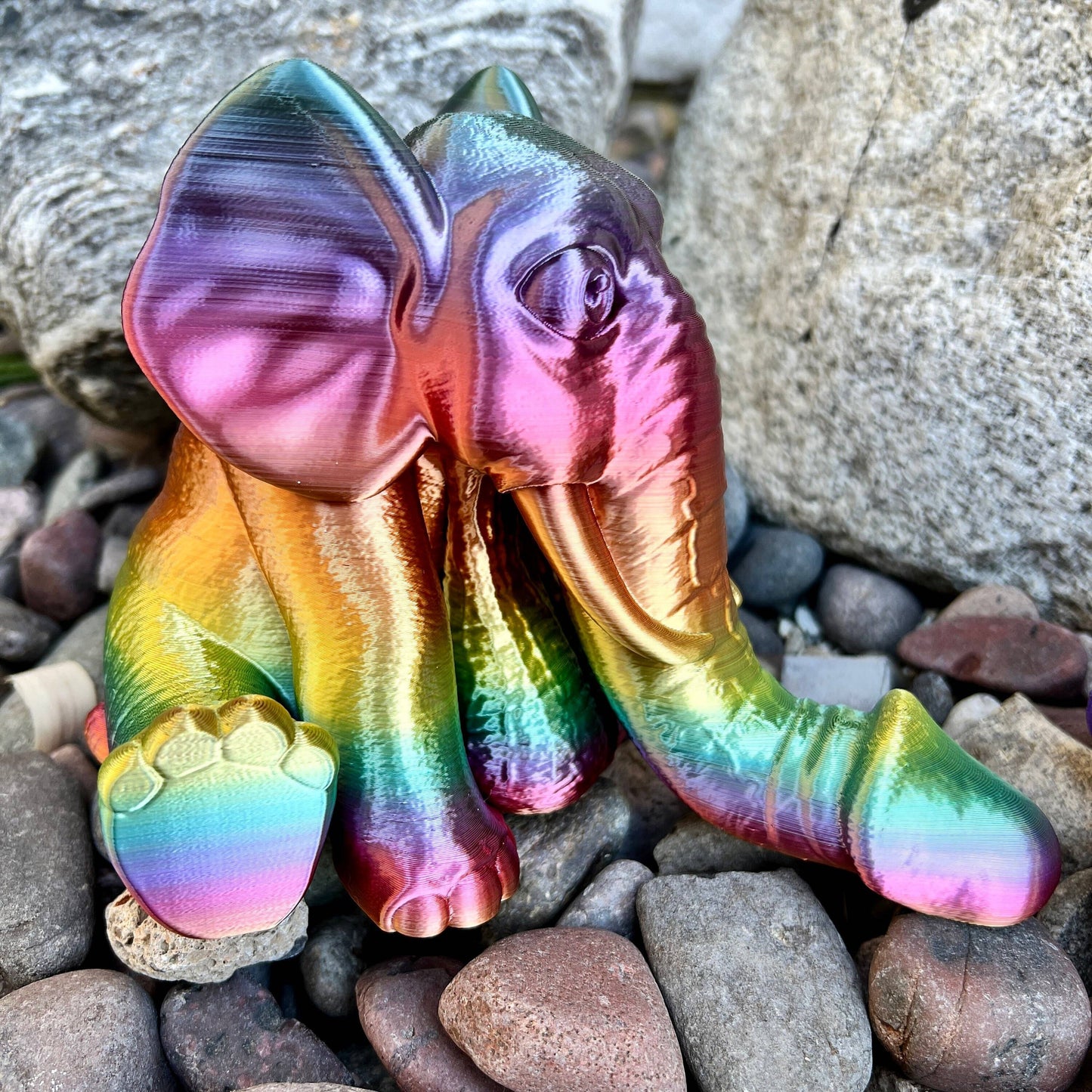 Angry Inch Dick Elephant 3D Printed Adult Dick