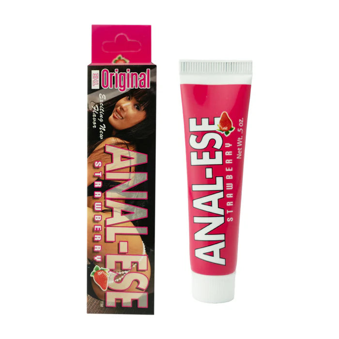 Anal-Ese Cream Strawberry Flavor .5 Oz
