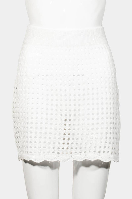 Crochet Skirt Cover Up