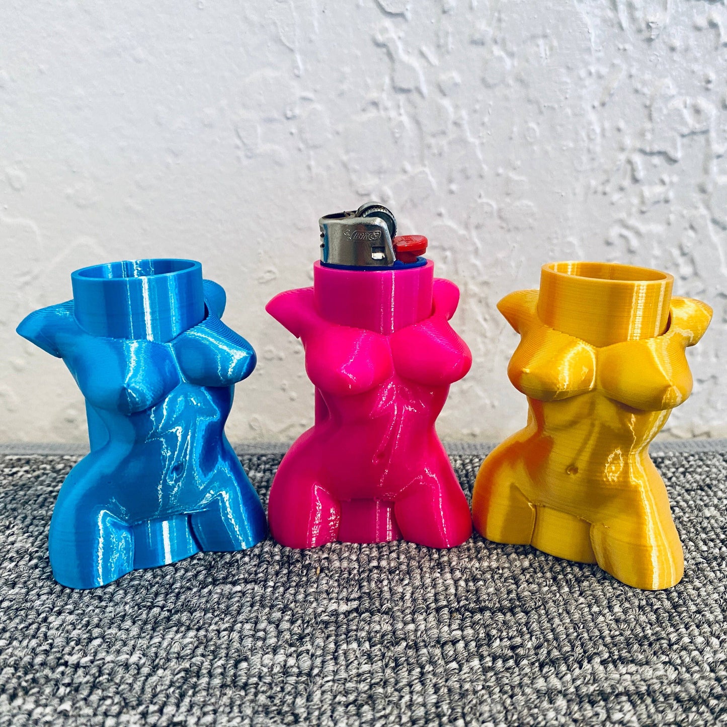 BIC Compatible Lighter Sleeve Cover 3D Printed Lighter