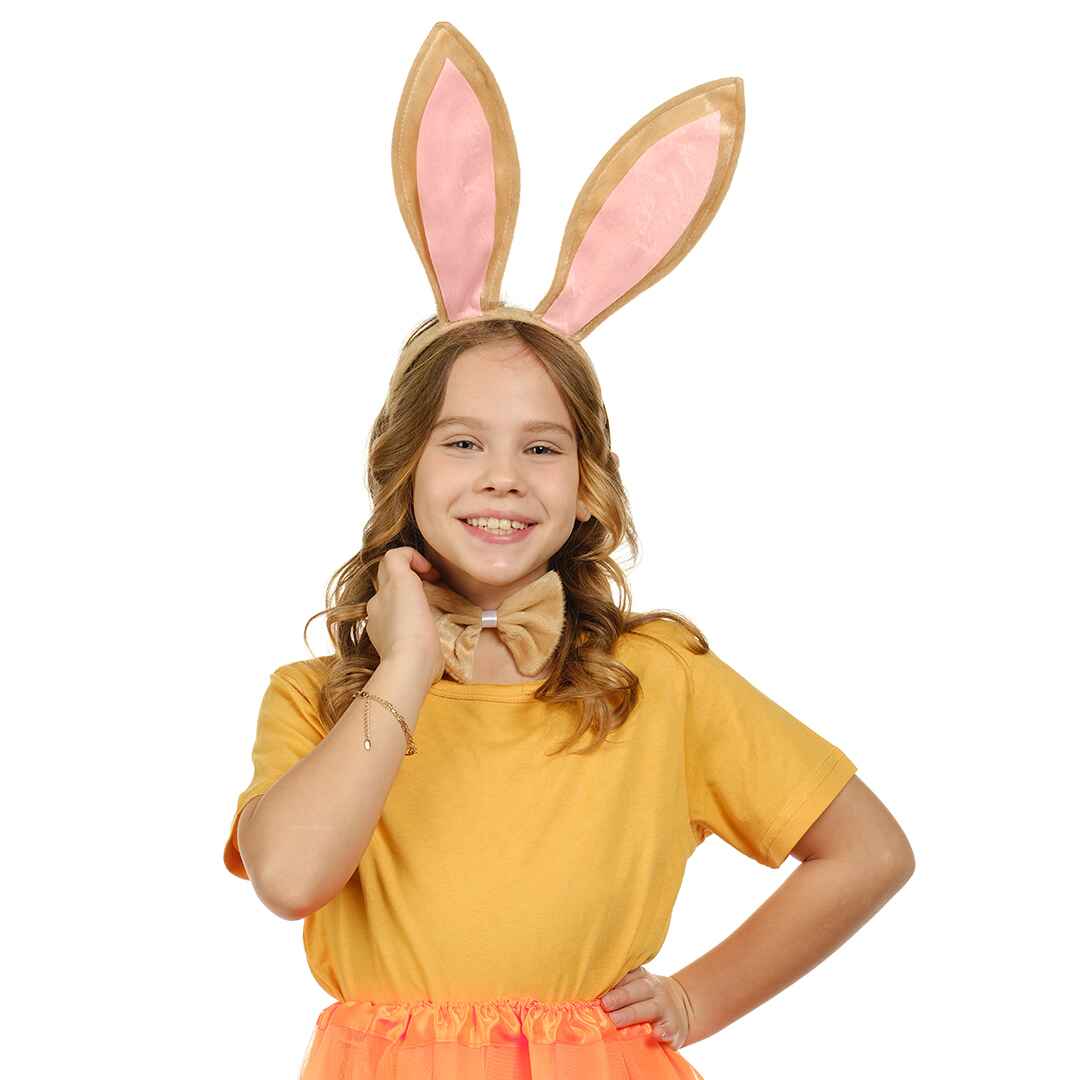 Bunny Ears Headband Kit - Mellow Ears with Tail and Bowtie