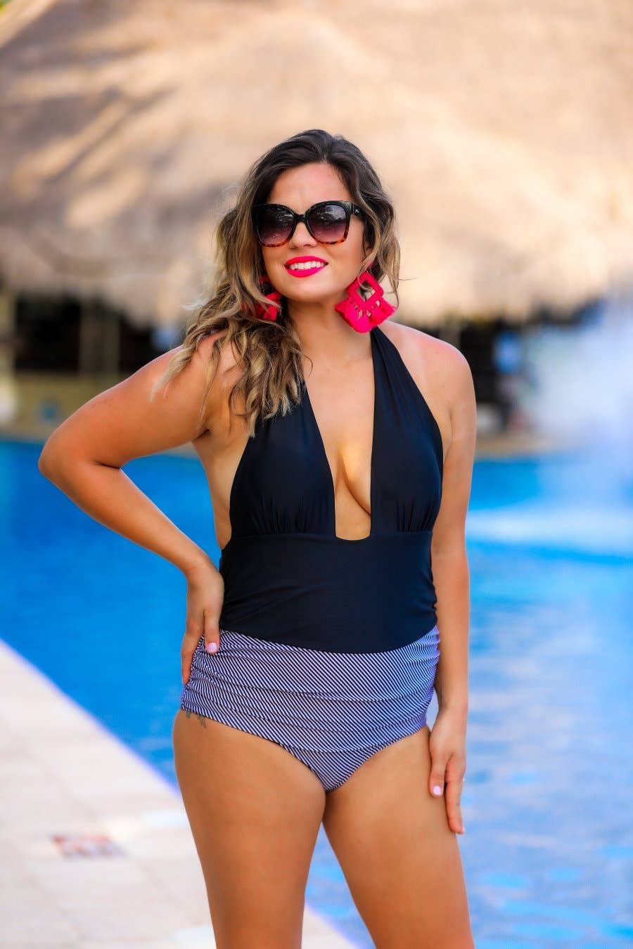 Make A Splash Halter Swimsuit