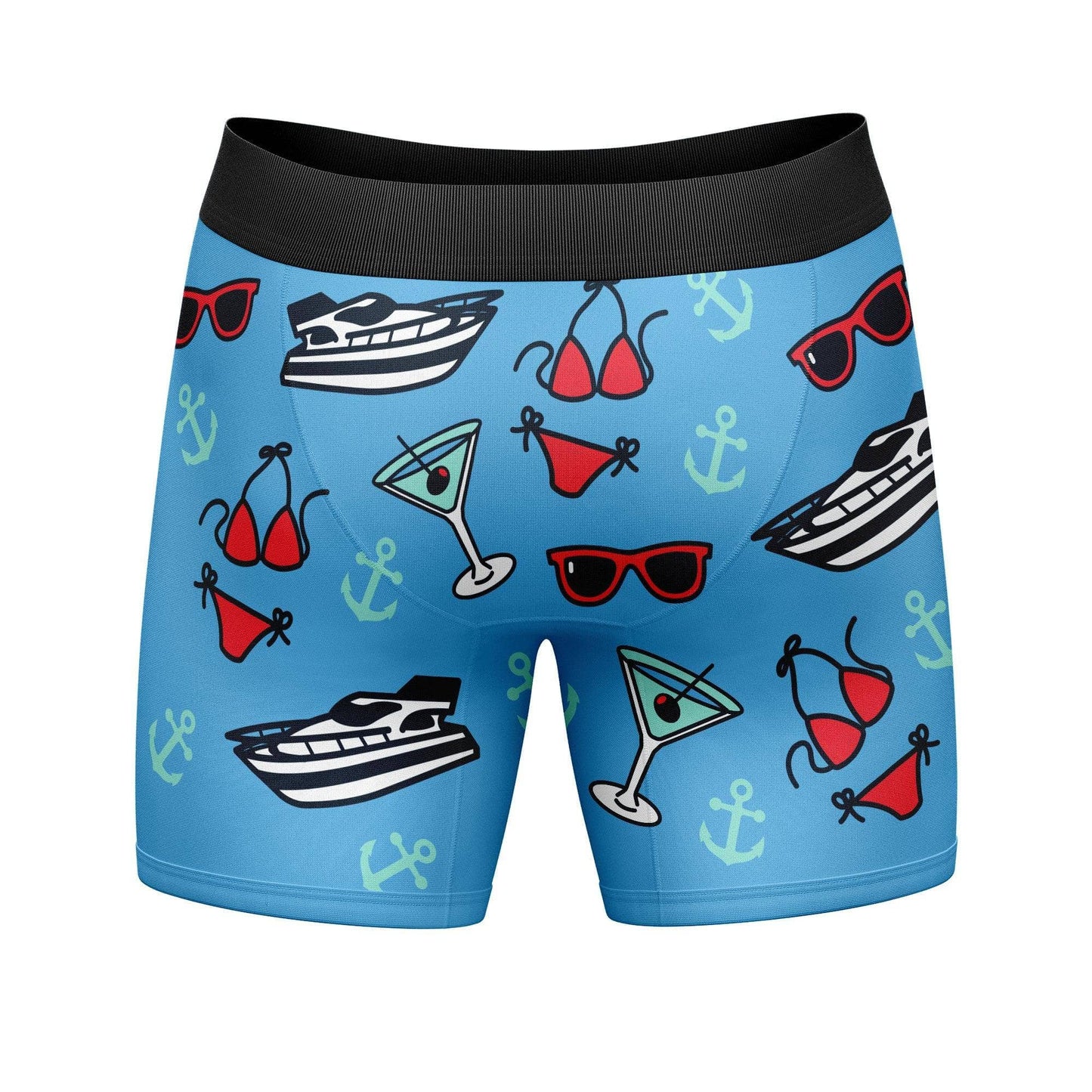 Boats And Hoes Crazy Boxer Briefs Hilarious Underwear Men