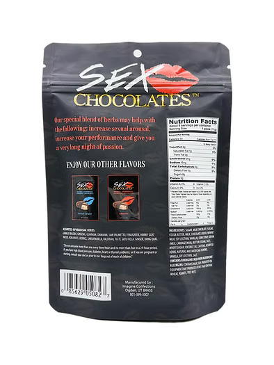Sex Chocolates 3.2oz Bag