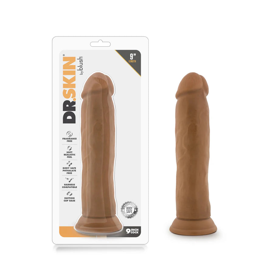Dr. Skin Realistic 9.5 in. Dildo