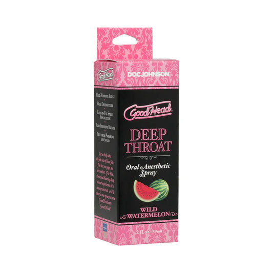 Good Head Deep Throat Spray Wild Watermelon