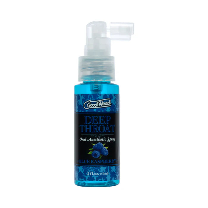 Good Head Deep Throat Spray Blue Raspberry