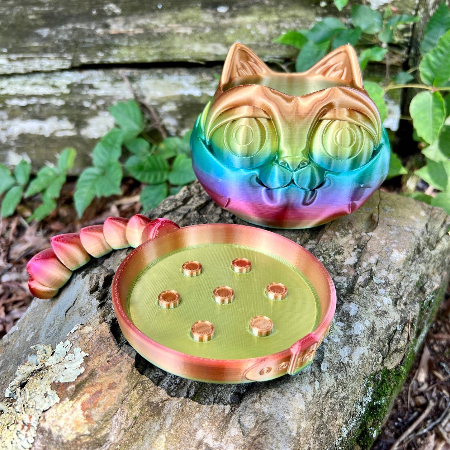 Cute Kitty Cat Planter Pot & Drainage
