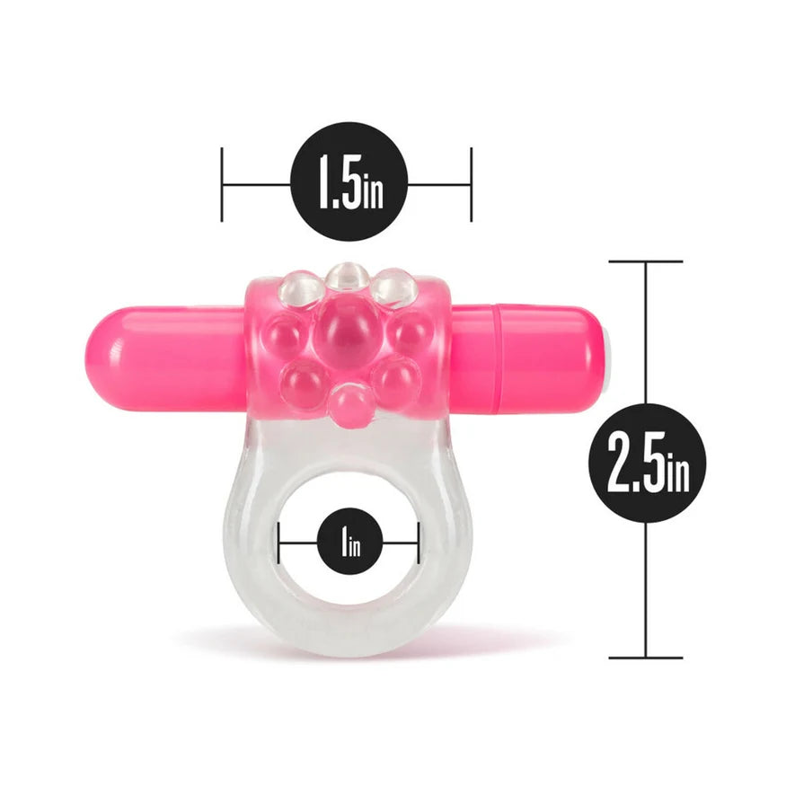 Play With Me  Teaser Vibrating C-Ring  Green