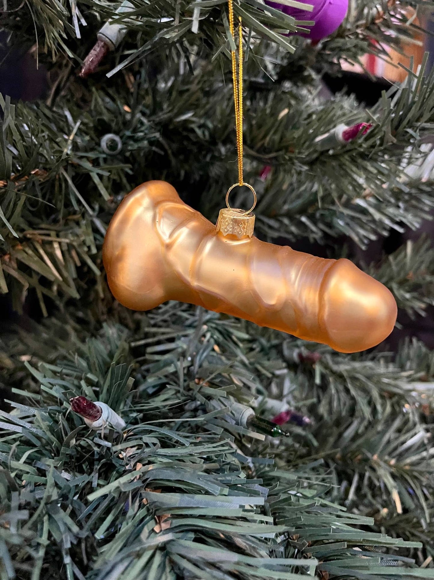 Penis Ornament, Dick Ornament, Funny Ornament