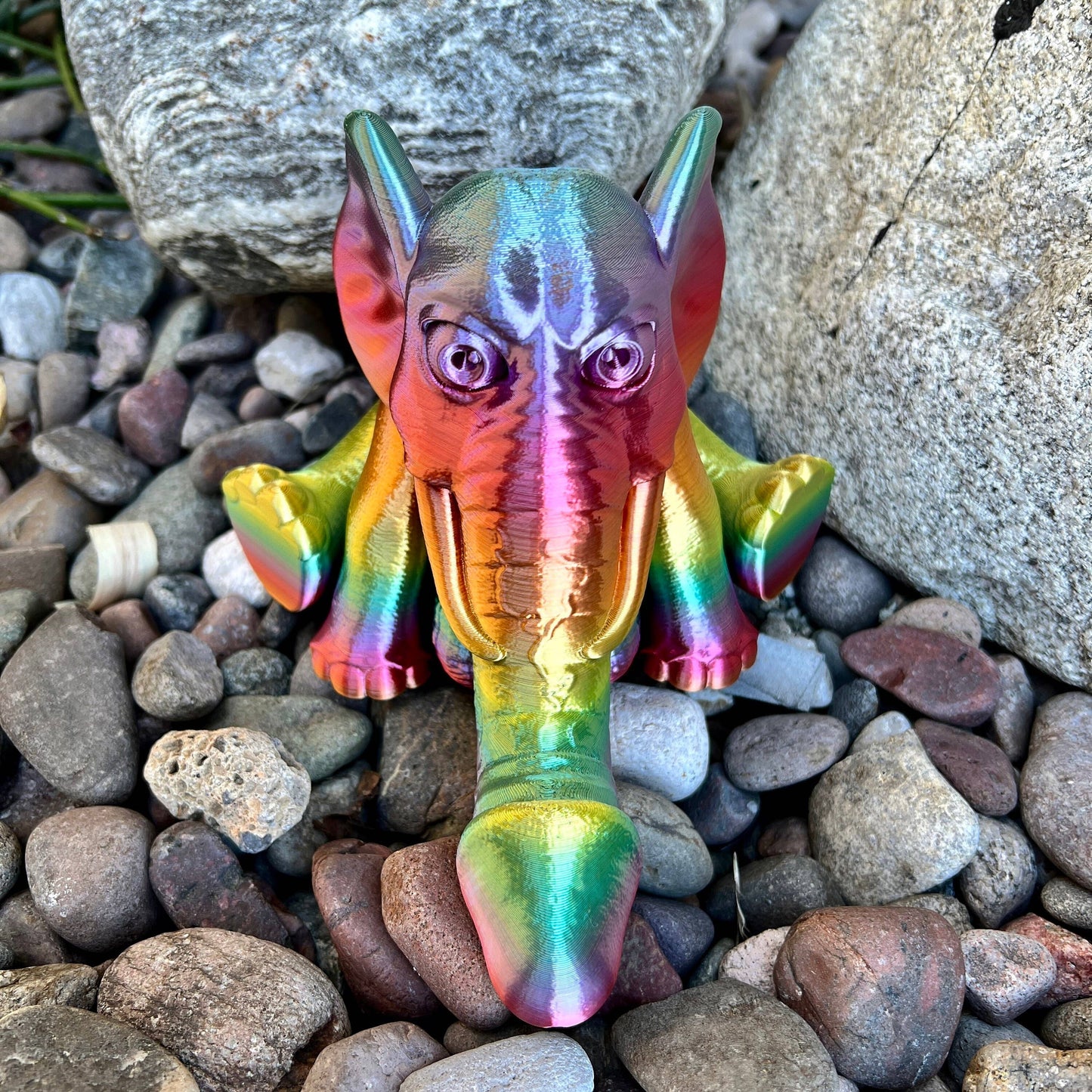 Angry Inch Dick Elephant 3D Printed Adult Dick