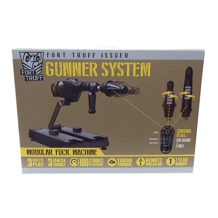 Fort Troff - FT GUNNER - 3-In-1 Fuck Machine