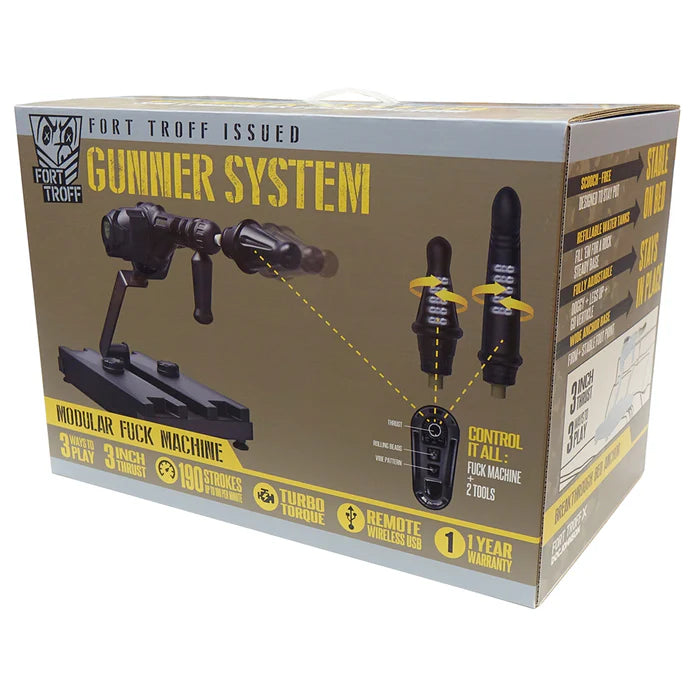 Fort Troff - FT GUNNER - 3-In-1 Fuck Machine