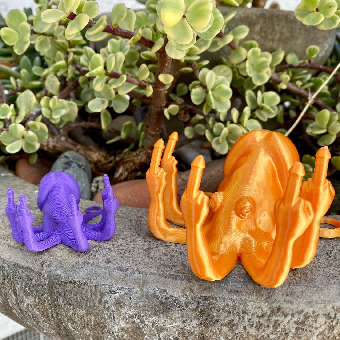 Fucktopus Dickhead Angry Octopus Penis Middle Finger