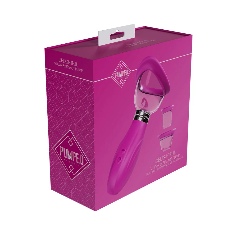 Pumped Delightful Automatic Rechargeable Vulva & Breast Pump