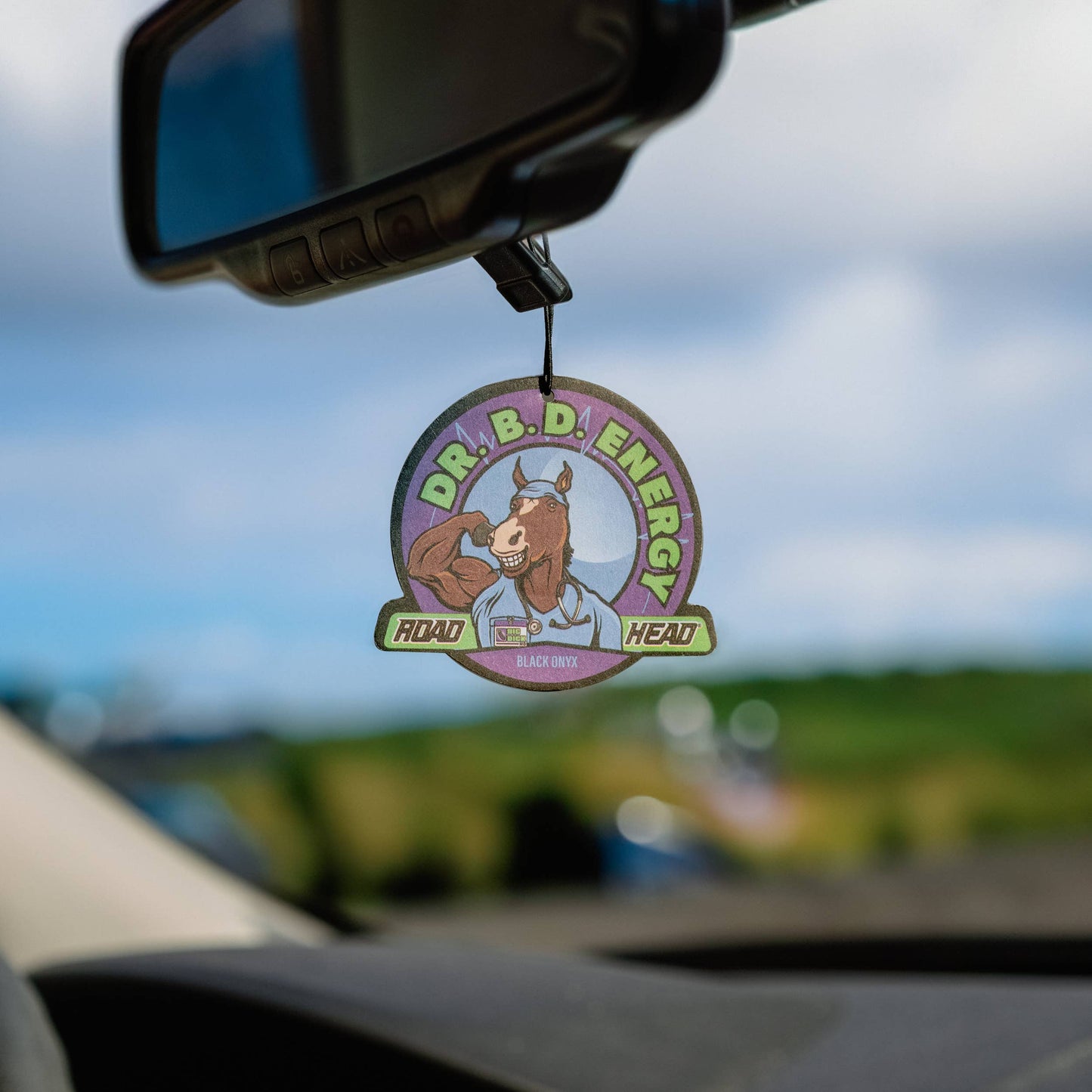 Road Head Car Air Fresheners - Dr. BD Energy "Black Onyx"