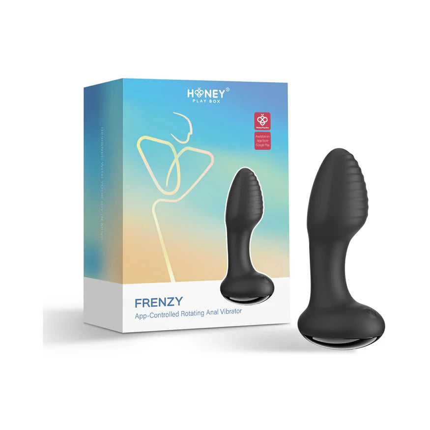 Frenzy App-Controlled Rotating Anal Vibrator