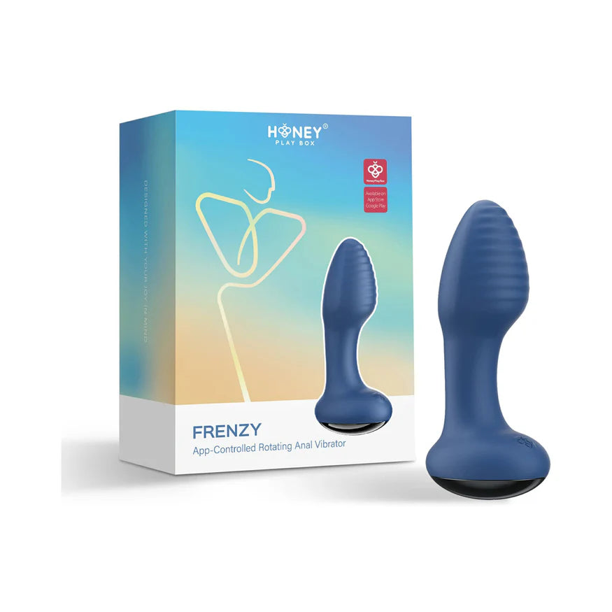 Frenzy App-Controlled Rotating Anal Vibrator