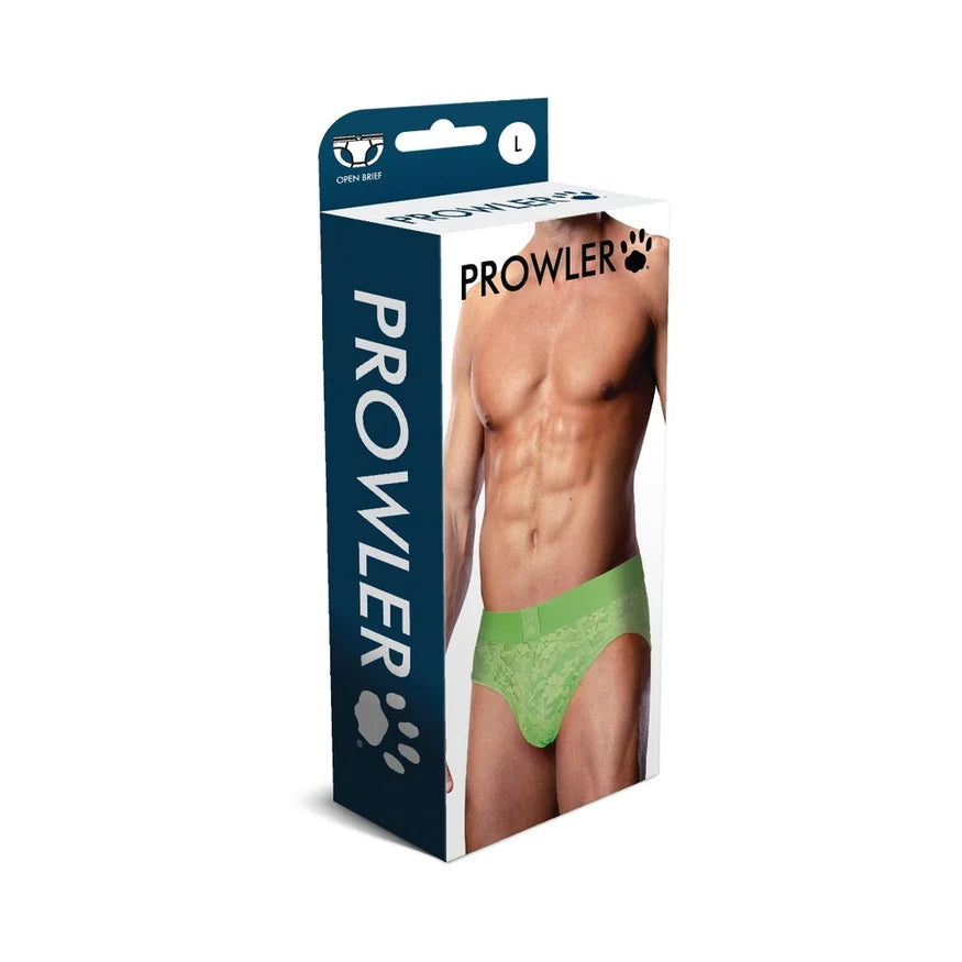 Prowler Lace Open Back Brief