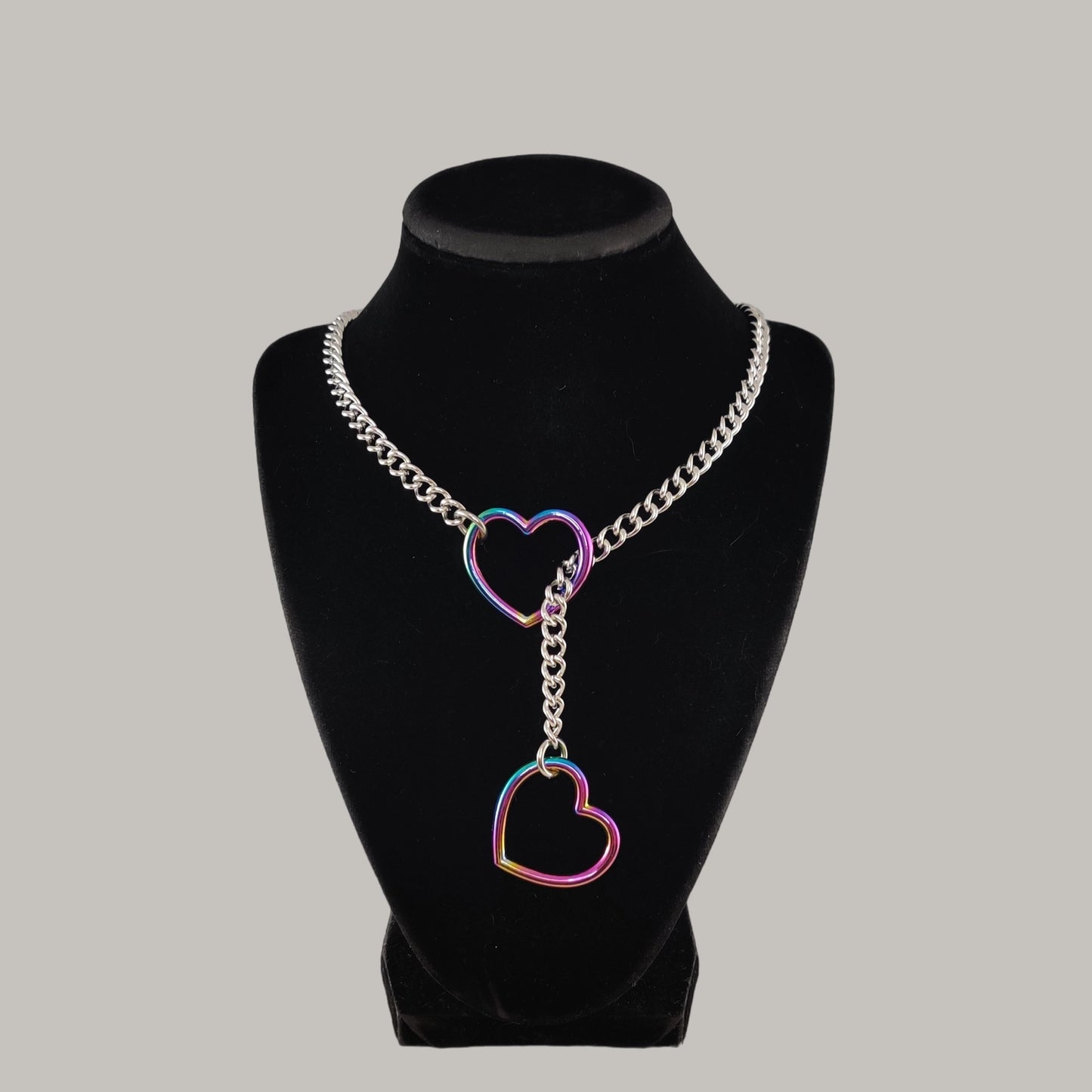 Stainless steel choker necklaces