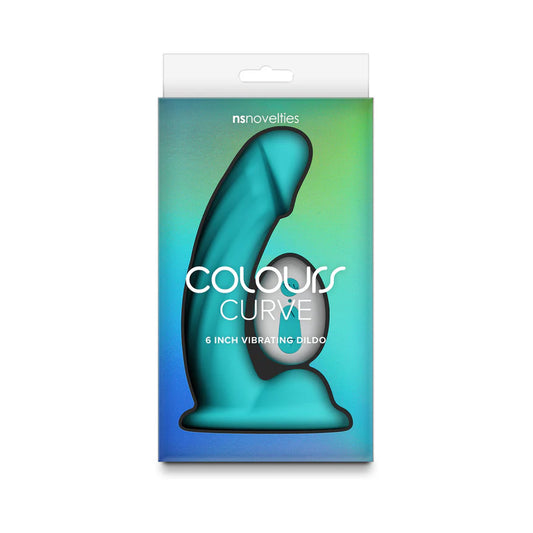 Colours Curve Vibrating 6 in. Dildo