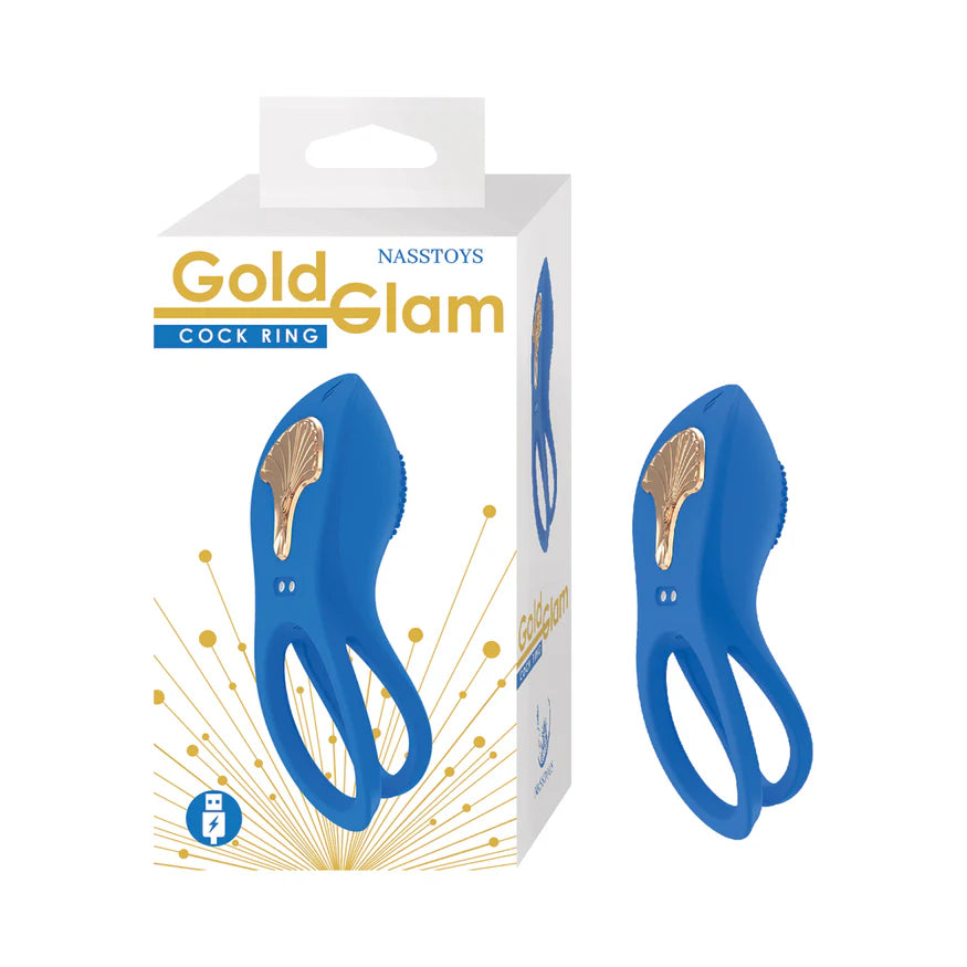 Gold Glam Cockring