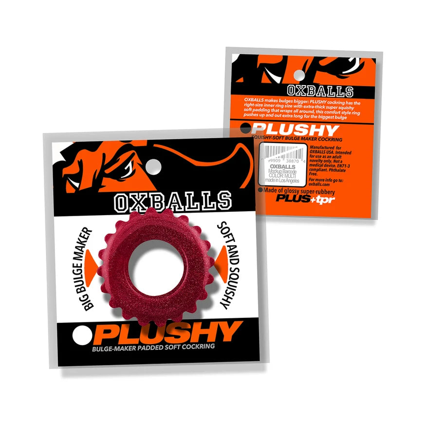 Oxballs Plushy Single Ring Cherry Lips
